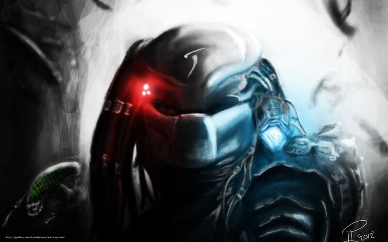 Predator character artwork