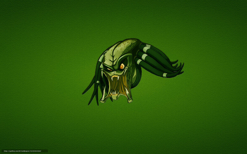 Predator character illustration