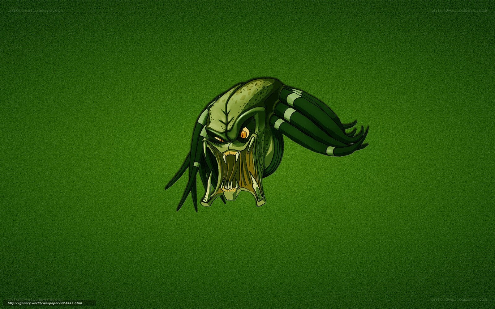 Predator character illustration