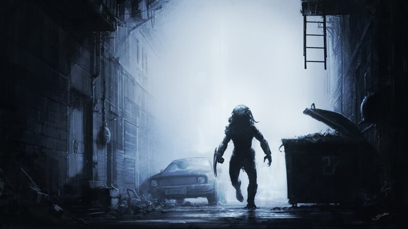Predator Creature in Alley