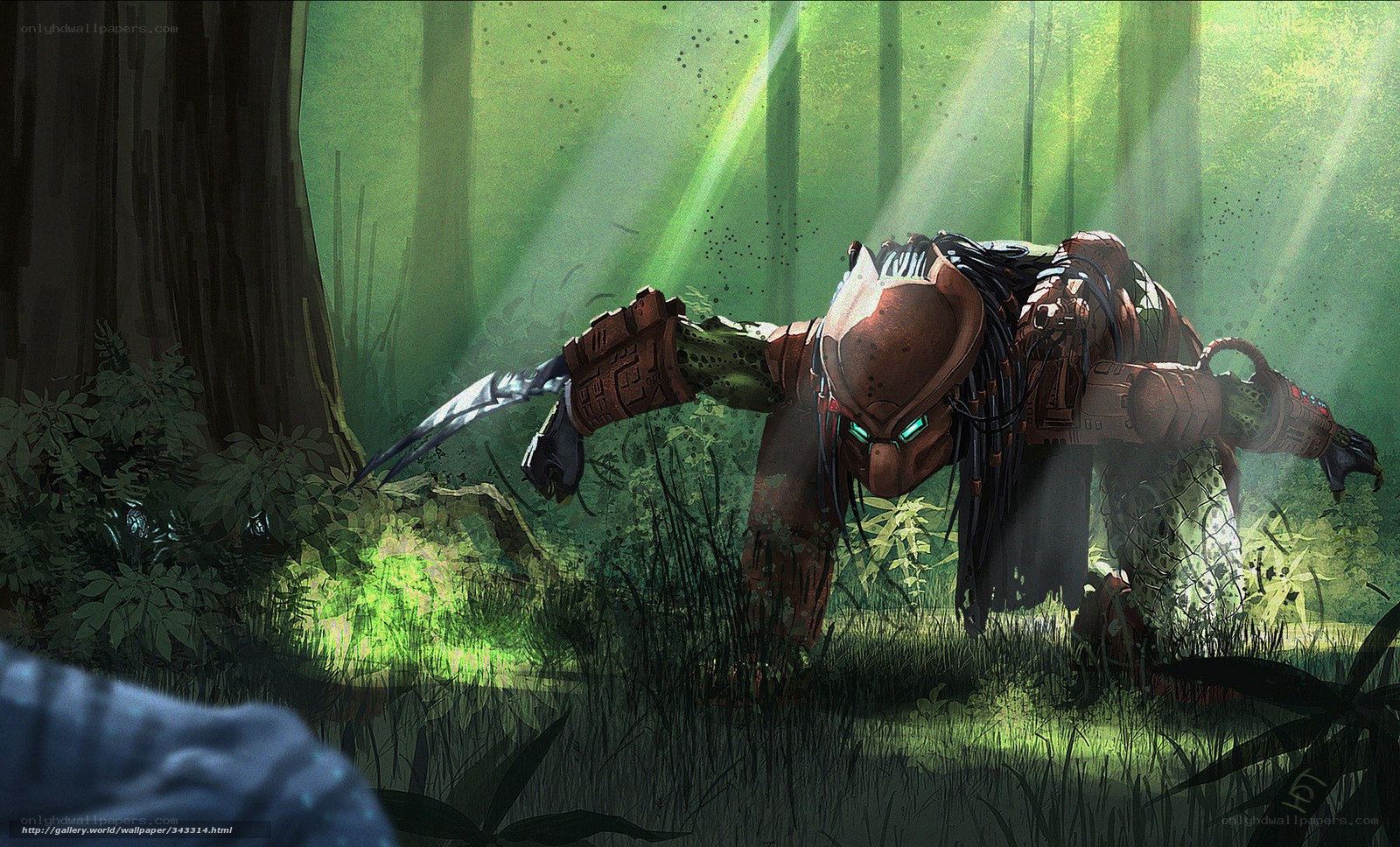 Predator in the jungle