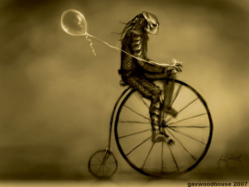 Predator on a Bicycle