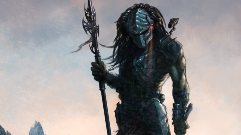 Predator Warrior — Gray, Dramatic