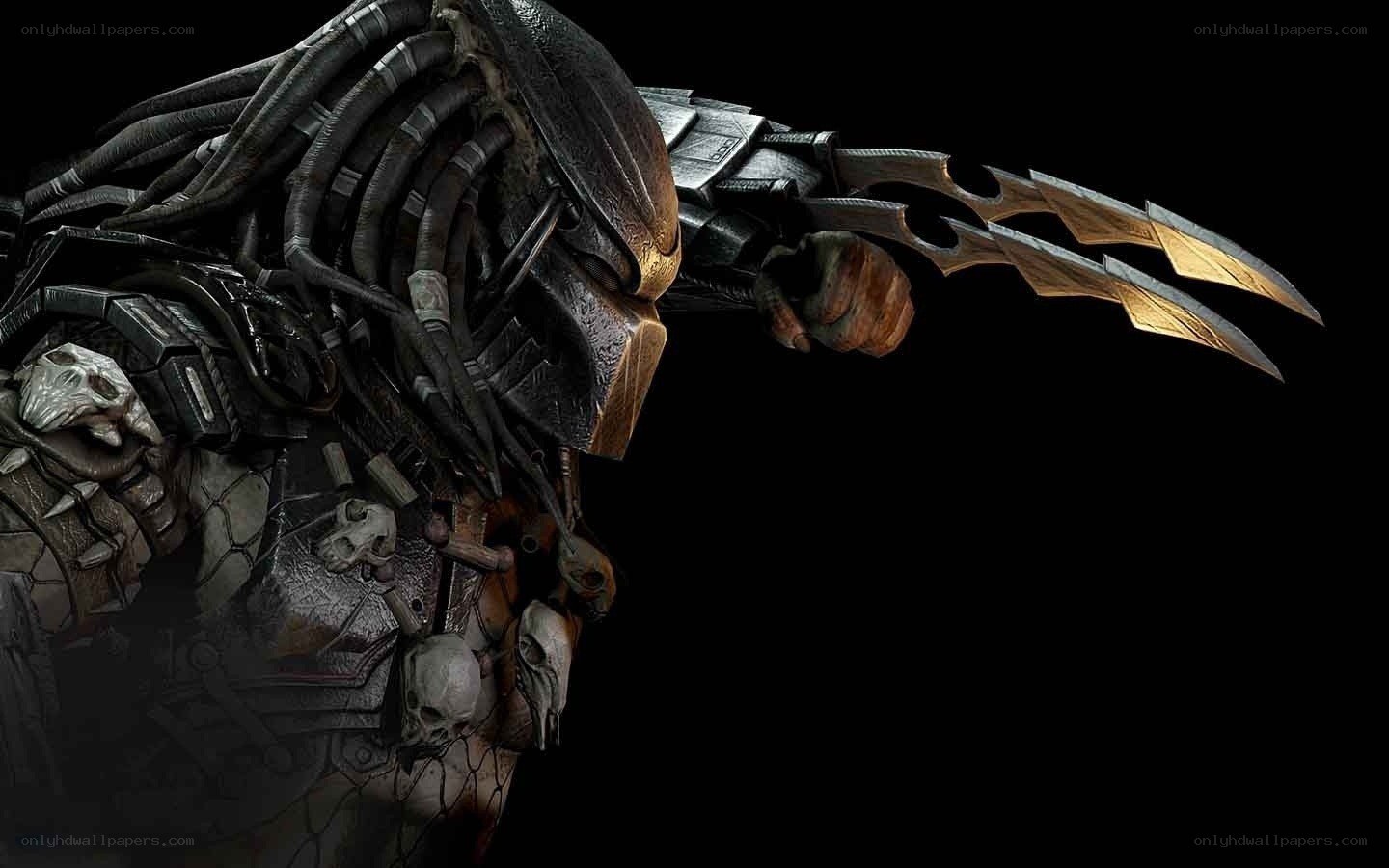 Predator warrior with blades