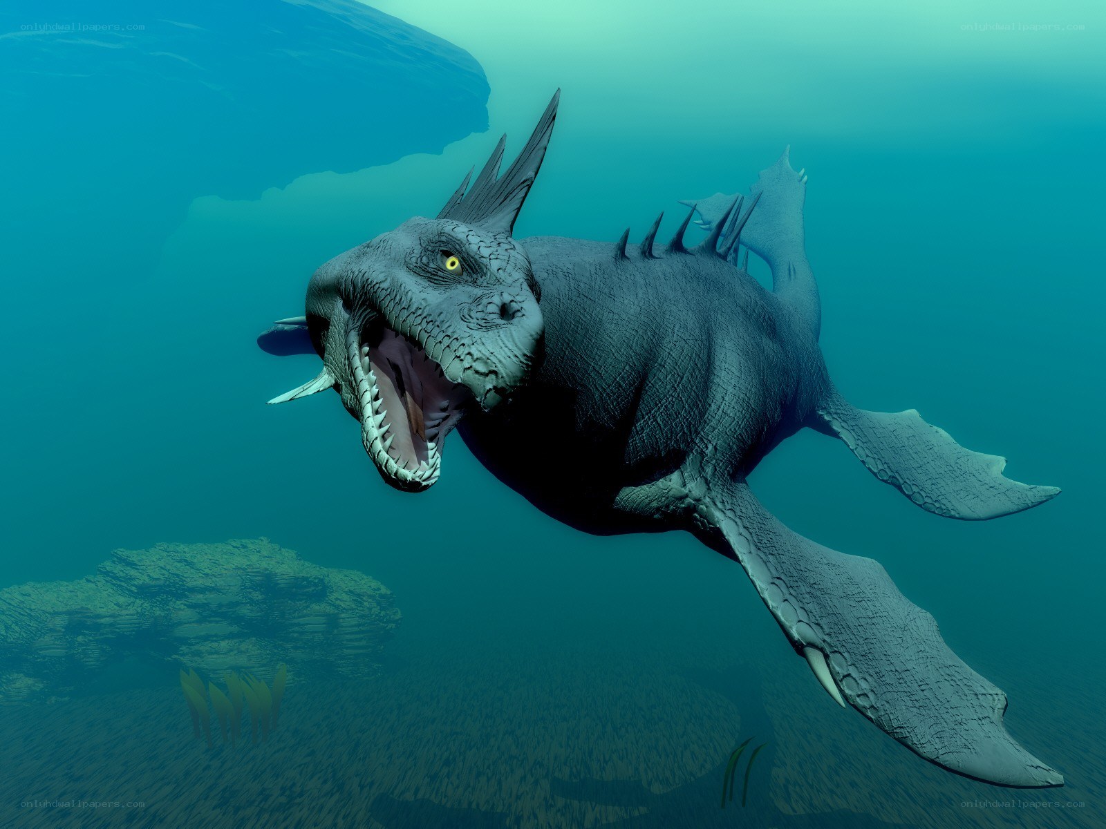 prehistoric sea monster