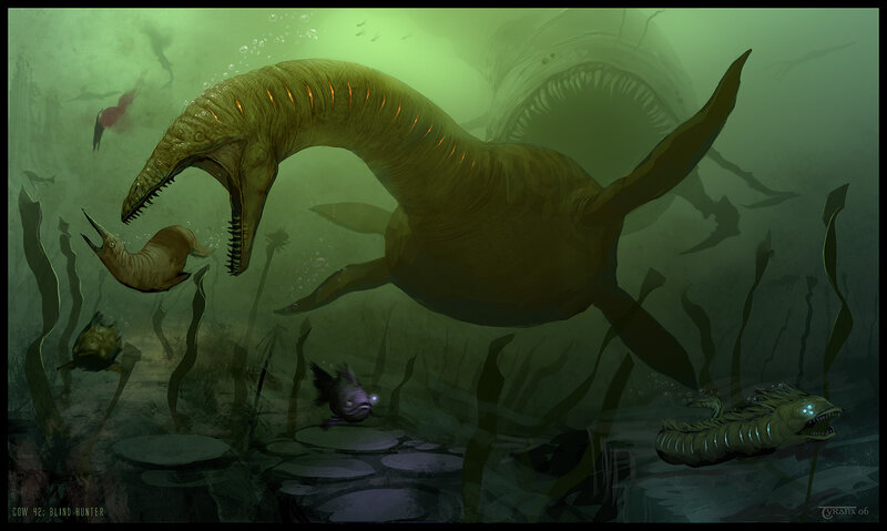 Prehistoric sea monster hunt