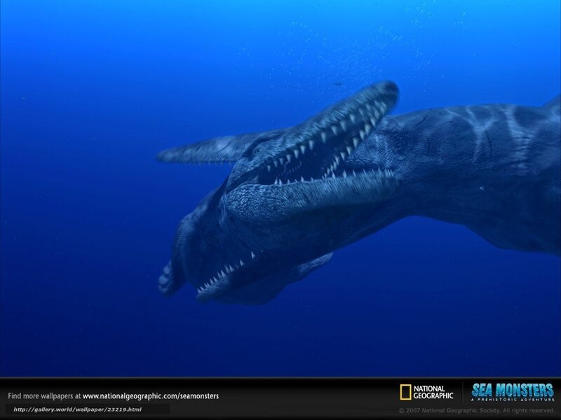 Prehistoric sea monster