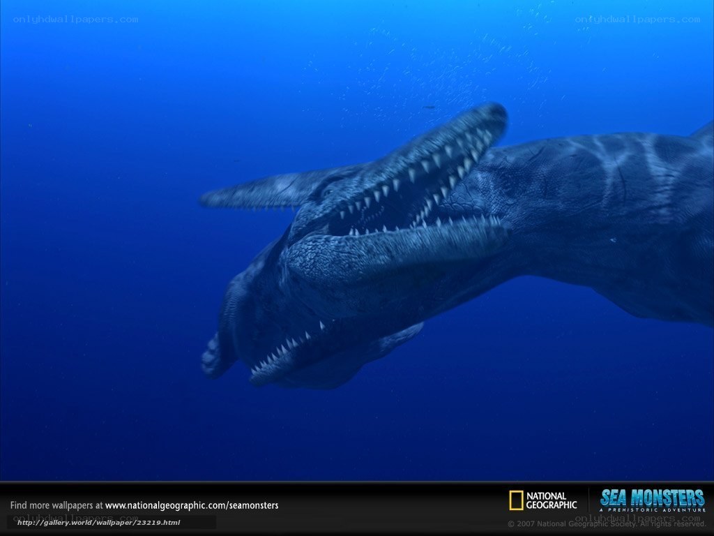 Prehistoric sea monster