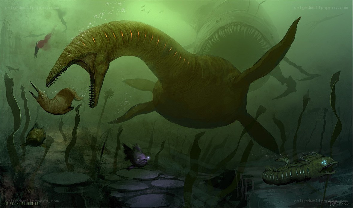 Prehistoric sea monsters
