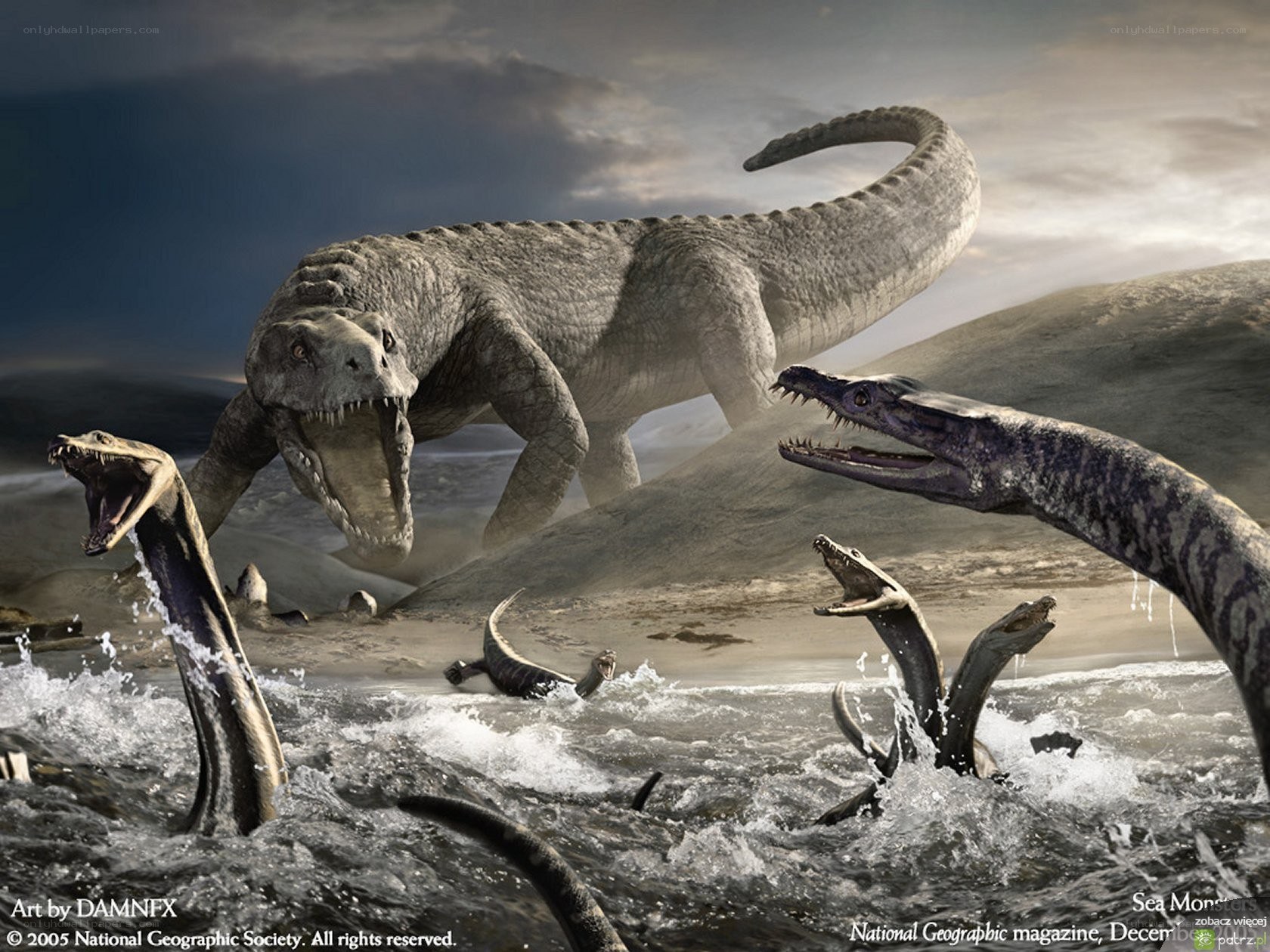 Prehistoric sea monsters