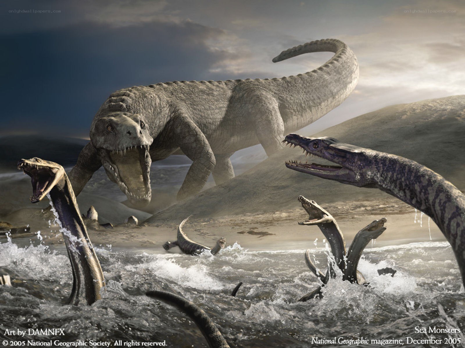 Prehistoric sea monsters