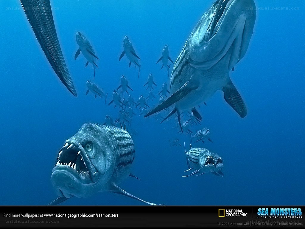 Prehistoric sea monsters
