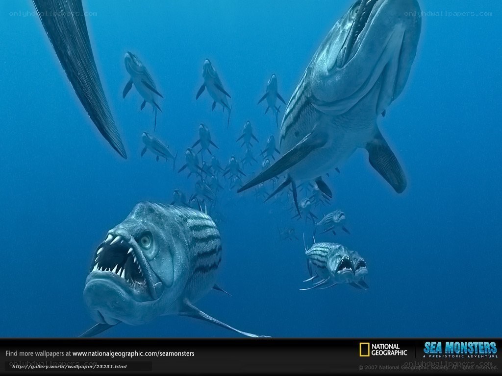 Prehistoric sea monsters