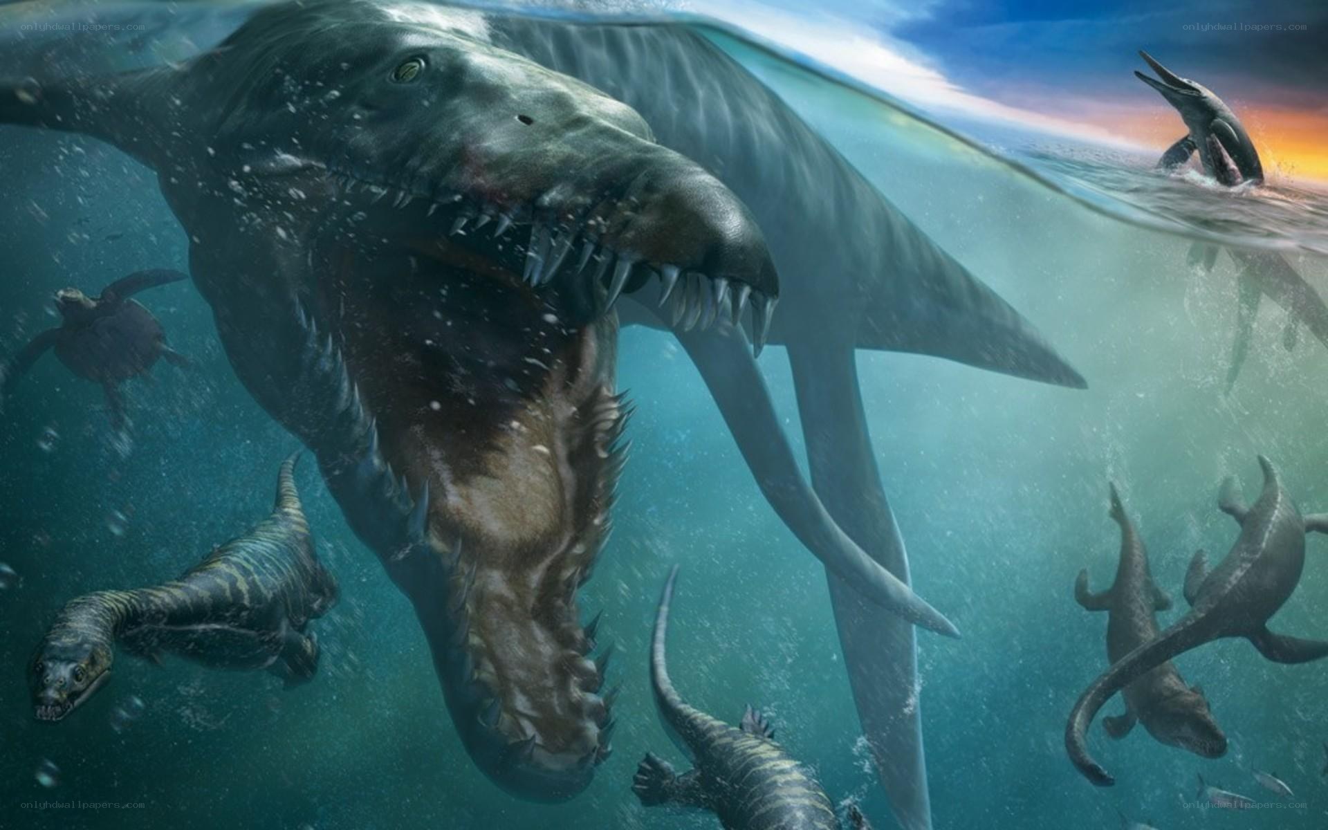 Prehistoric sea predators