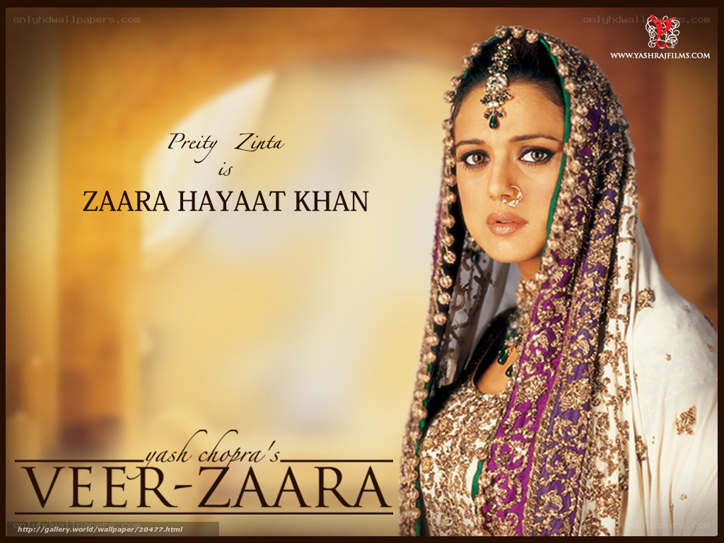 Preity Zinta in Veer-Zaara