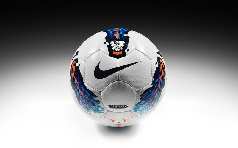 Premier League Soccer Ball — White