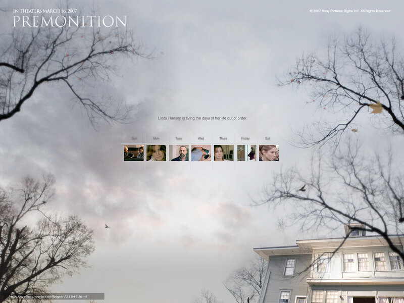 Premontion movie poster