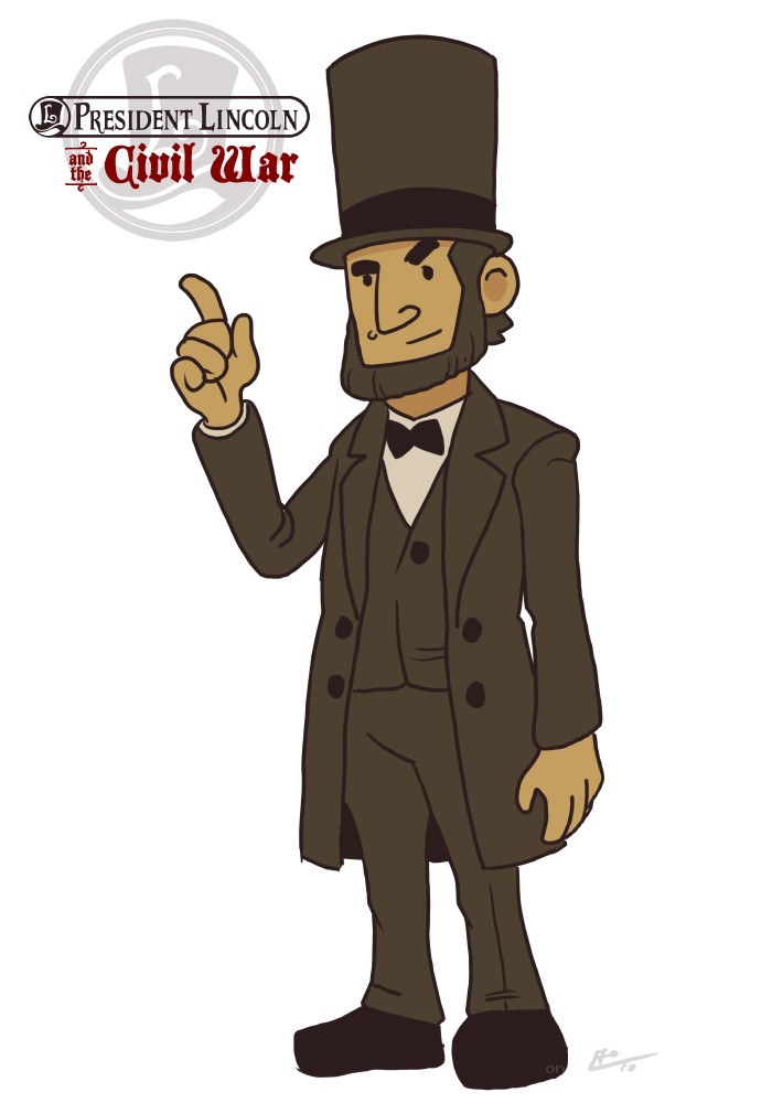 President Lincoln cartoon