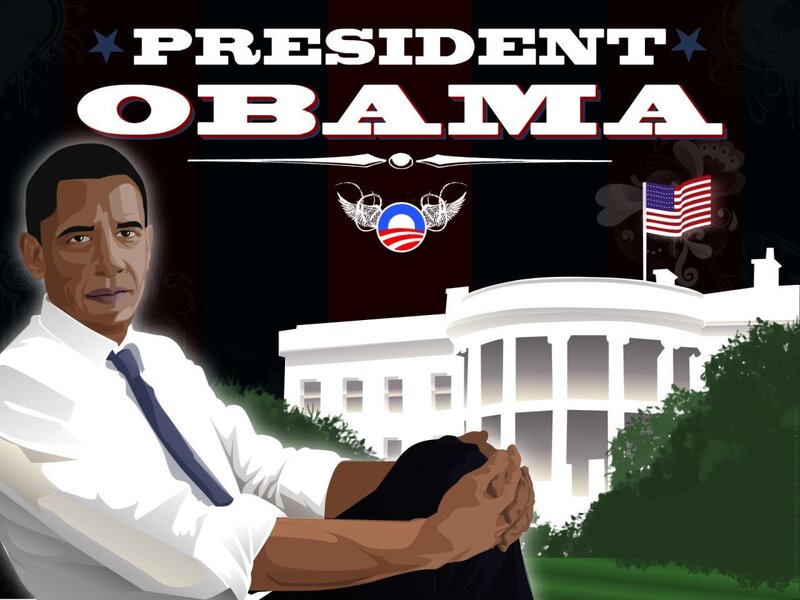 President Obama campaign poster