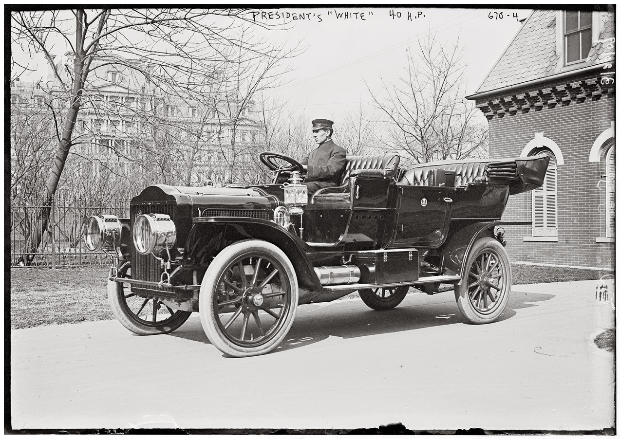 President's White car