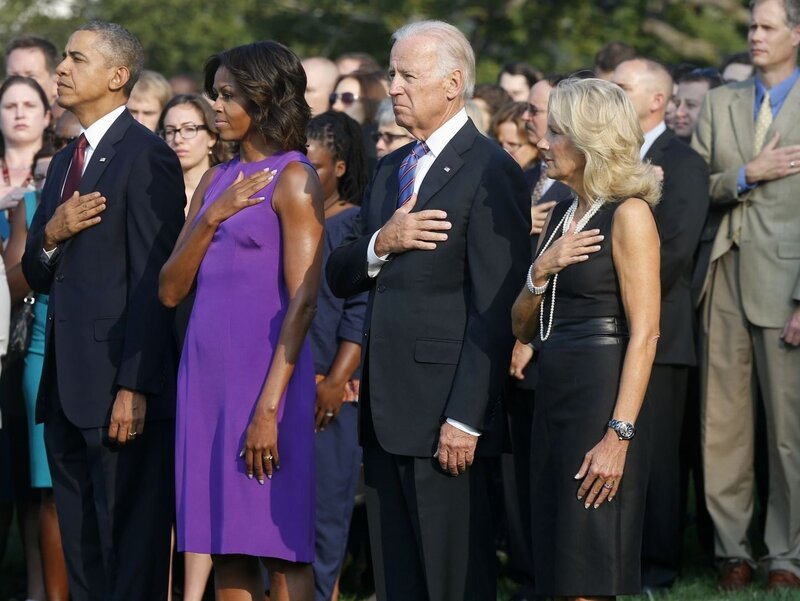 Presidential Couple Standing