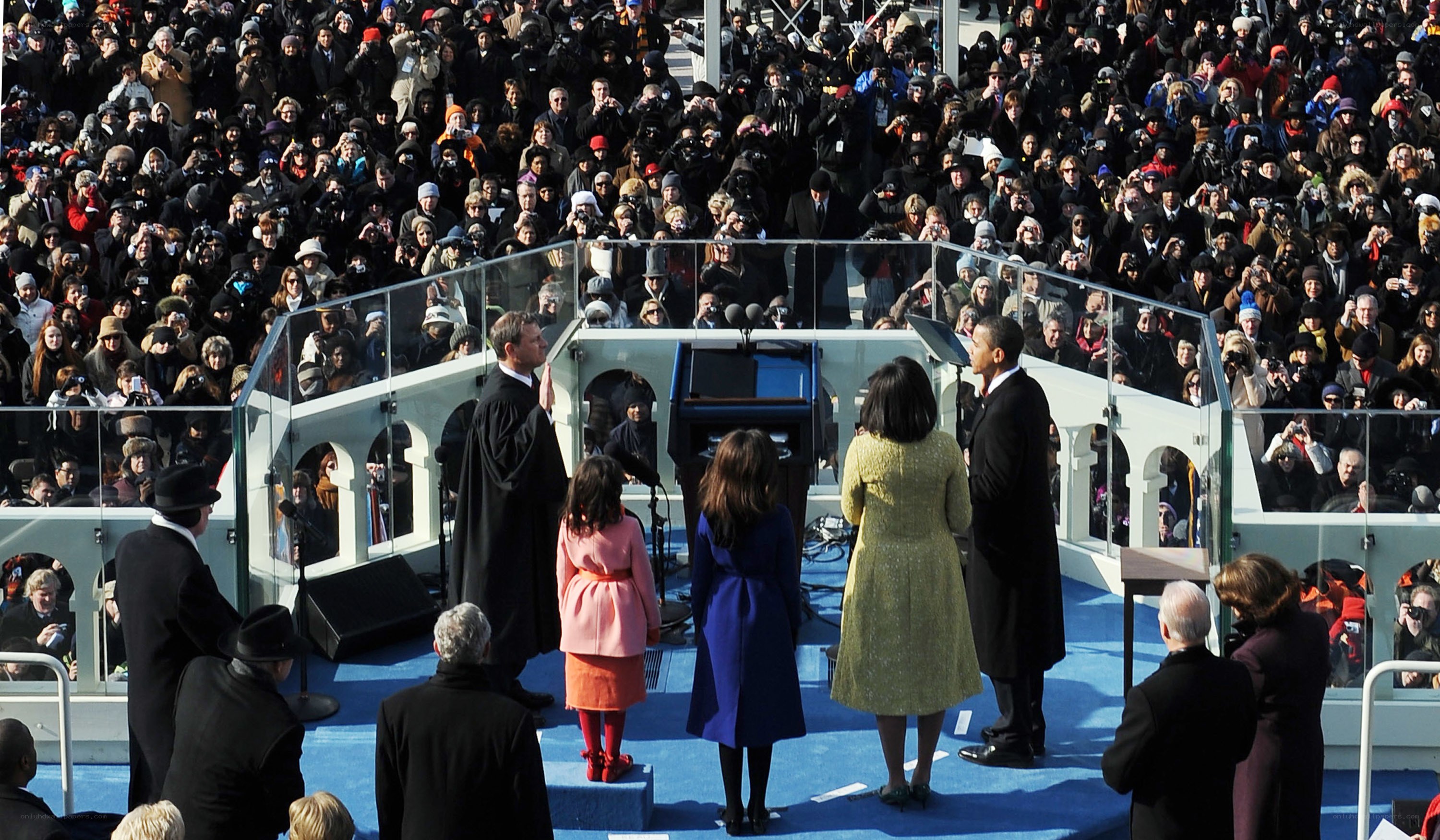Presidential inauguration ceremony