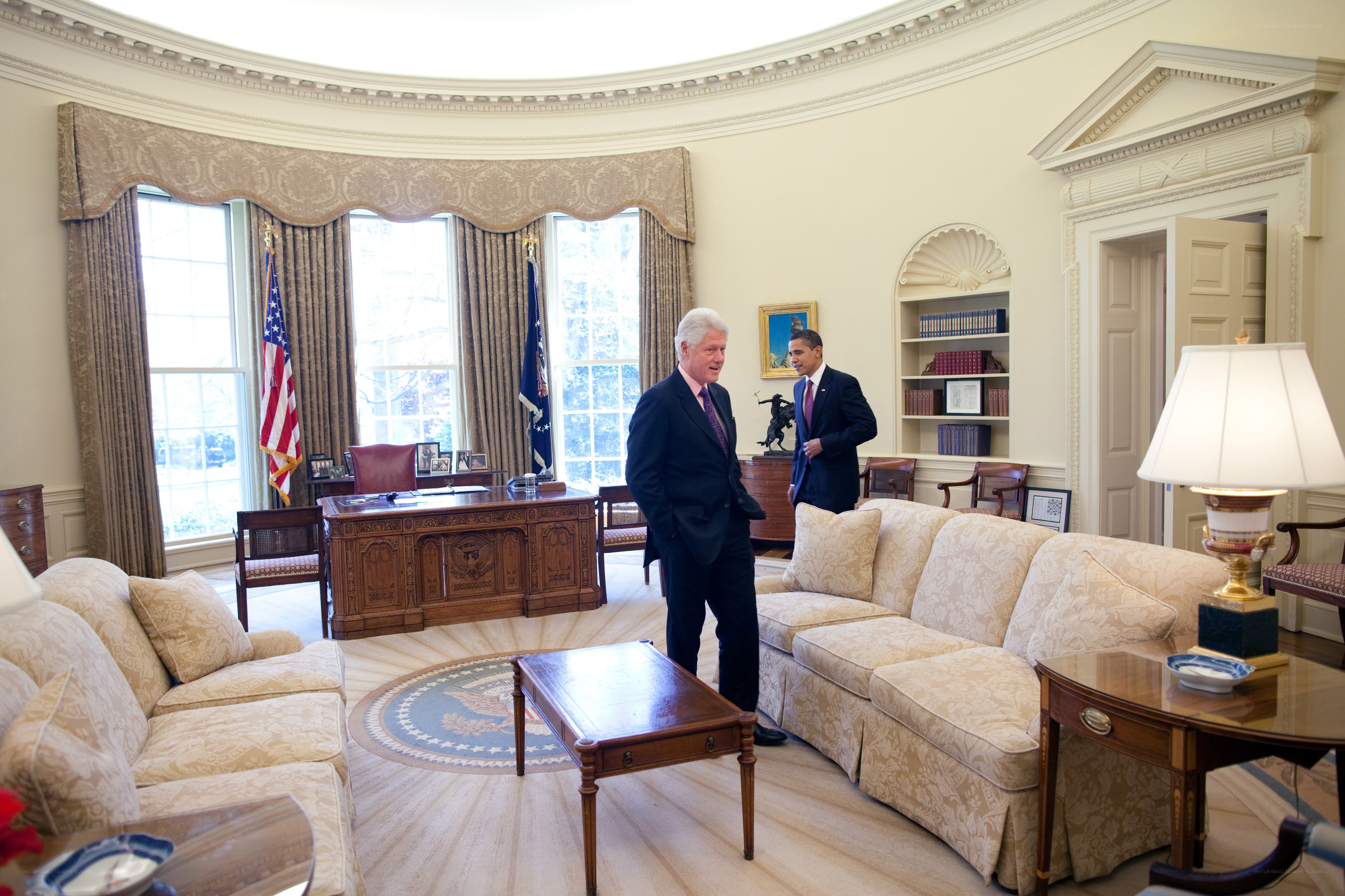 Presidents in Oval Office