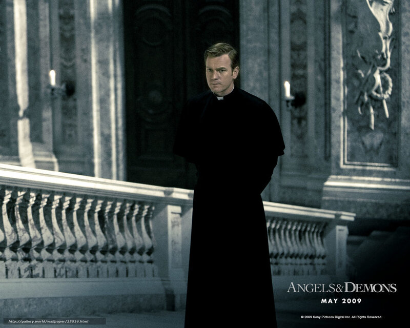 Priest in a grand hall