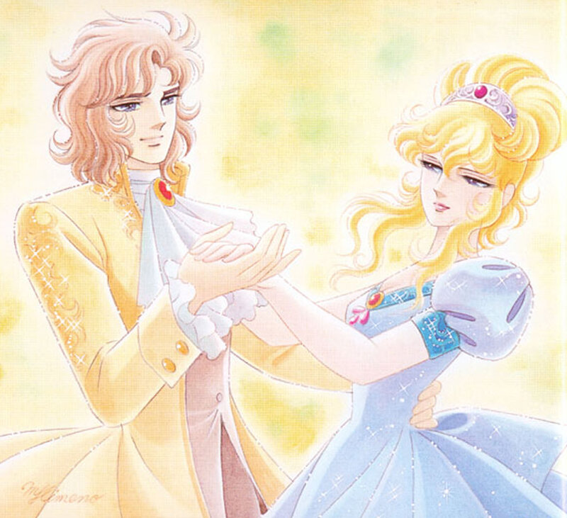 Prince and Princess Dancing — Yellow