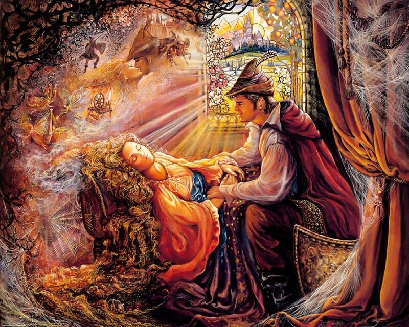 Prince Kissing Sleeping Princess
