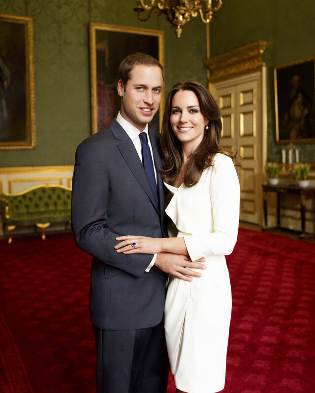 Prince William and Kate Middleton portrait