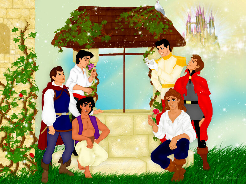 Princes at a Well