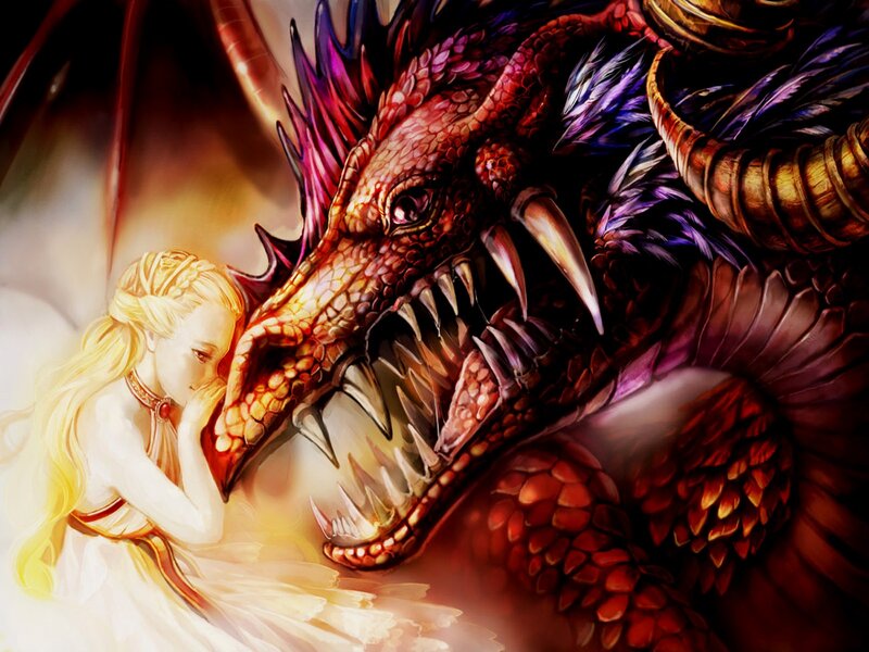 princess and dragon encounter