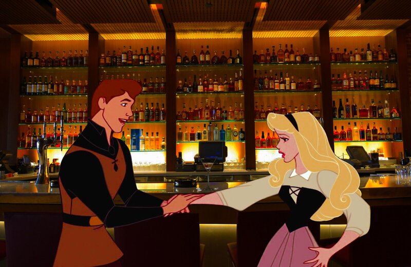 Princess and Prince at Bar