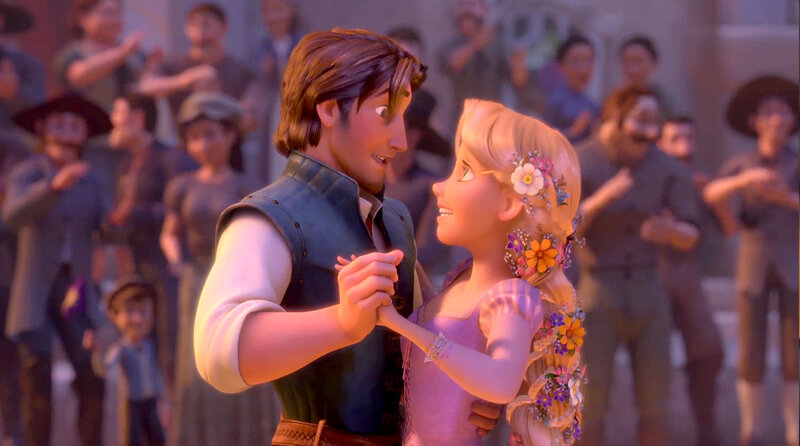 Princess and Prince Dancing — Pink, Joyful