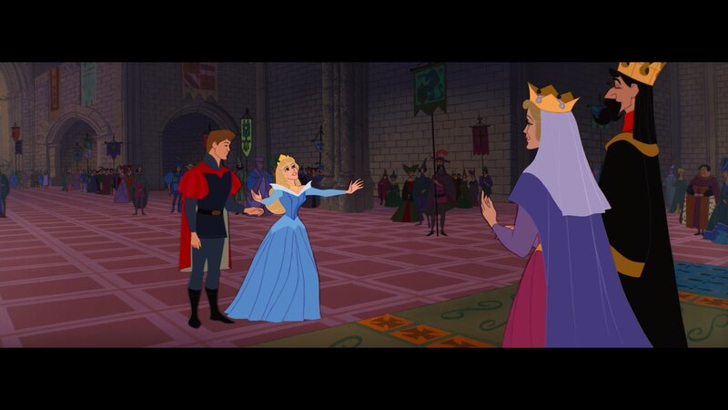 Princess and Prince in Hall