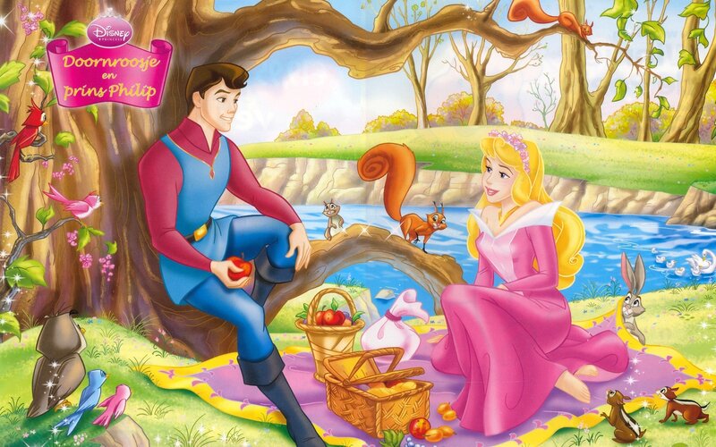 Princess and Prince in Park