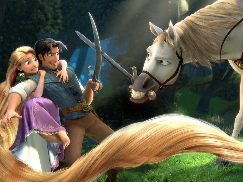 Princess and Prince with Horse