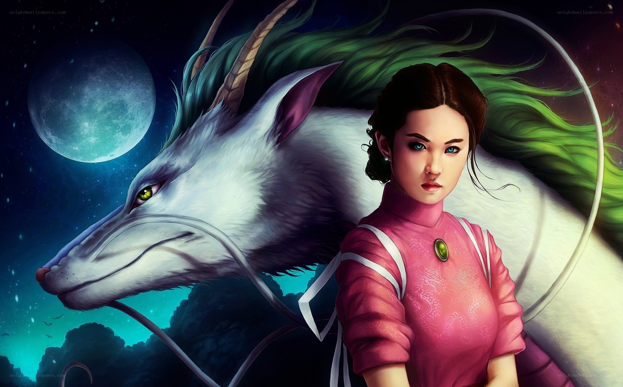 Princess and spirit guardian