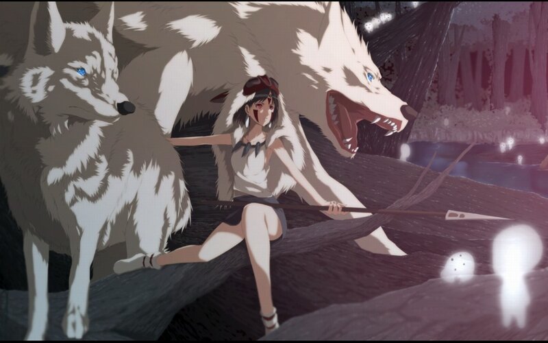 Princess and the wolves