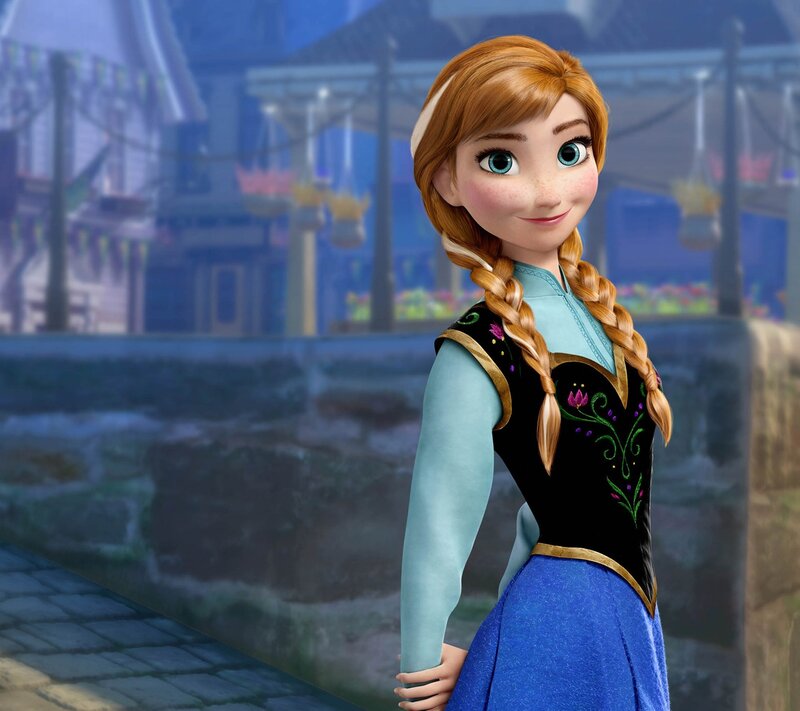 Princess Anna from Frozen — Blue