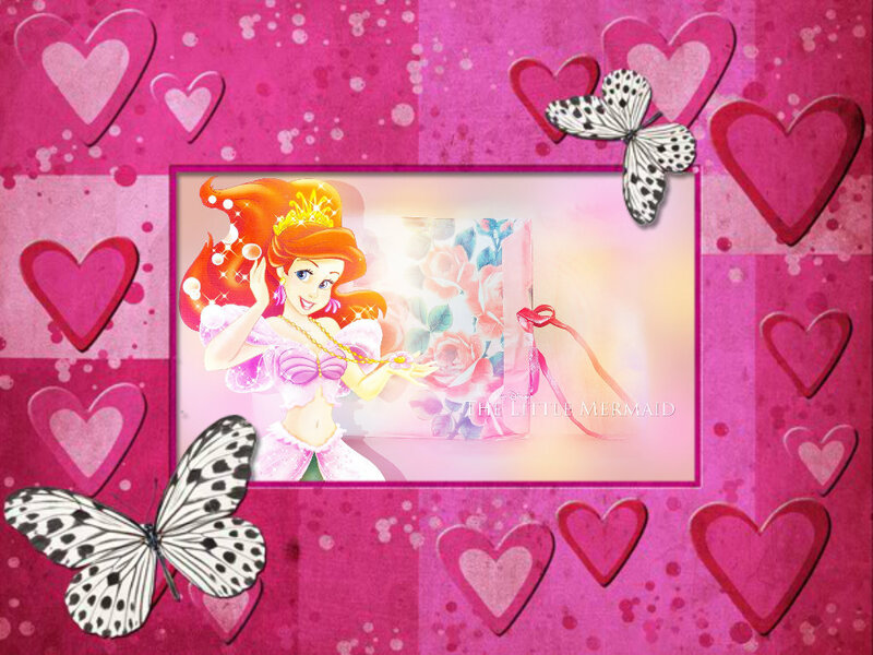 Princess Ariel Character — Pink