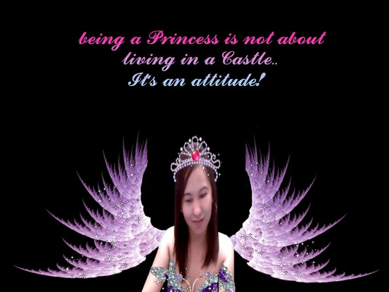 princess attitude message