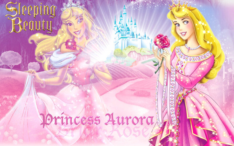 Princess Aurora in Pink