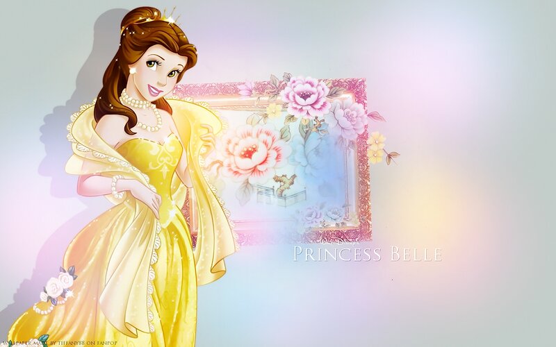 Princess Belle in Yellow Dress — Serene