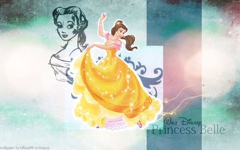 Princess Belle in Yellow Dress