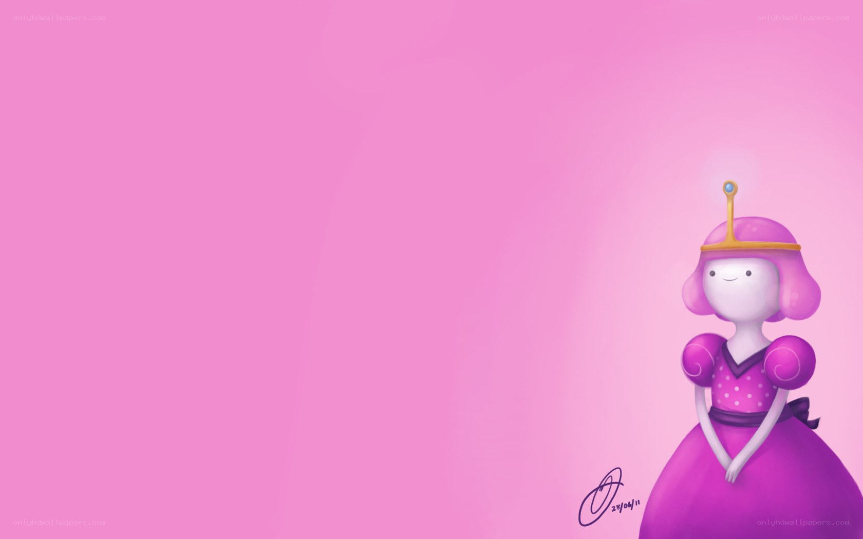 Princess Bubblegum character art