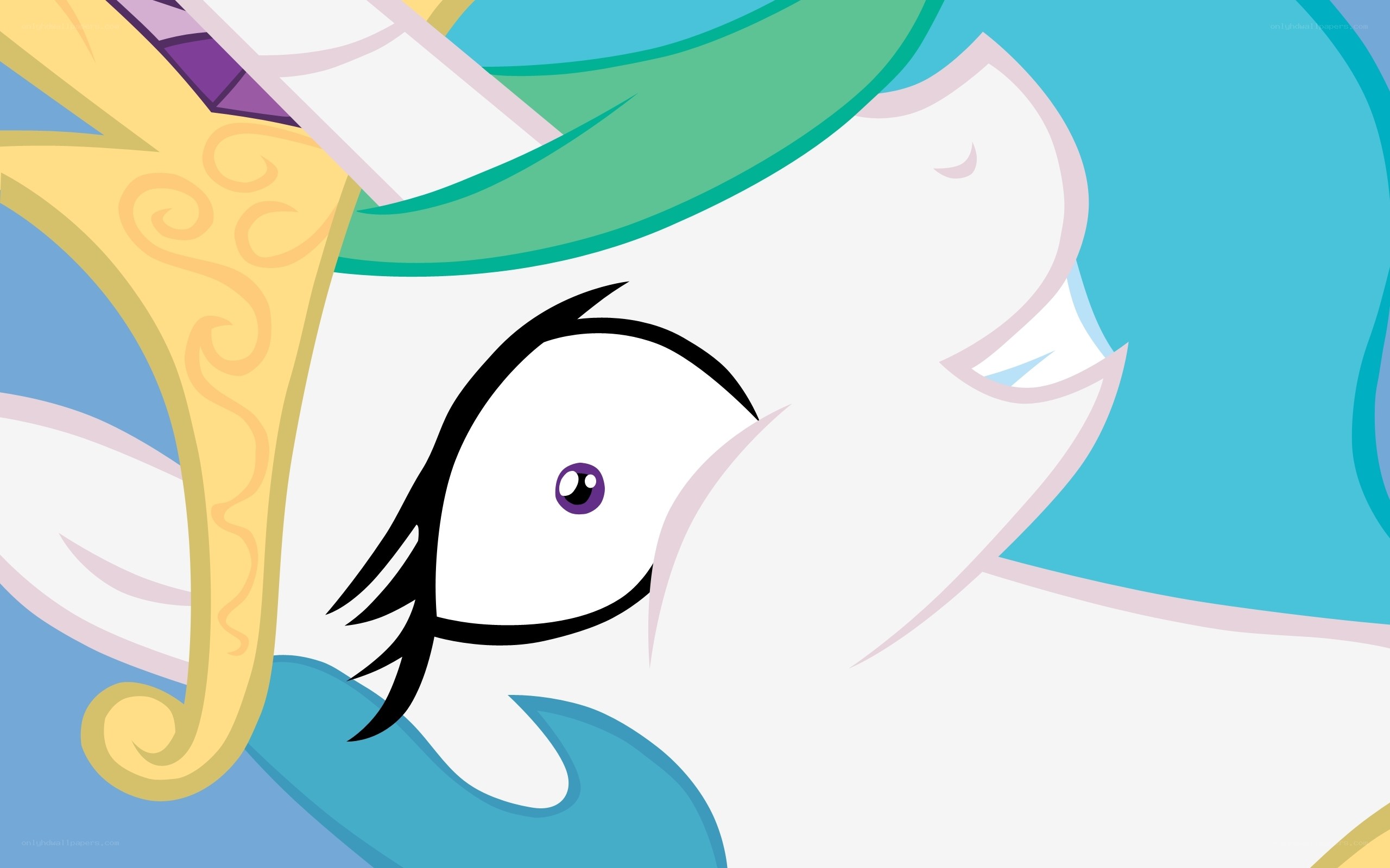 Princess Celestia close-up