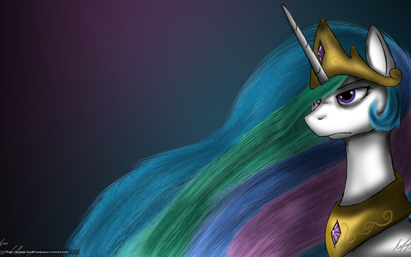 Princess Celestia portrait