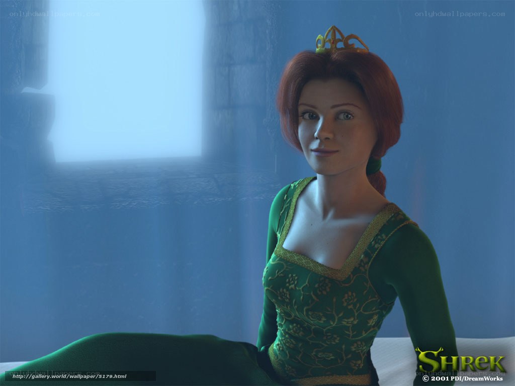Princess Fiona in a castle